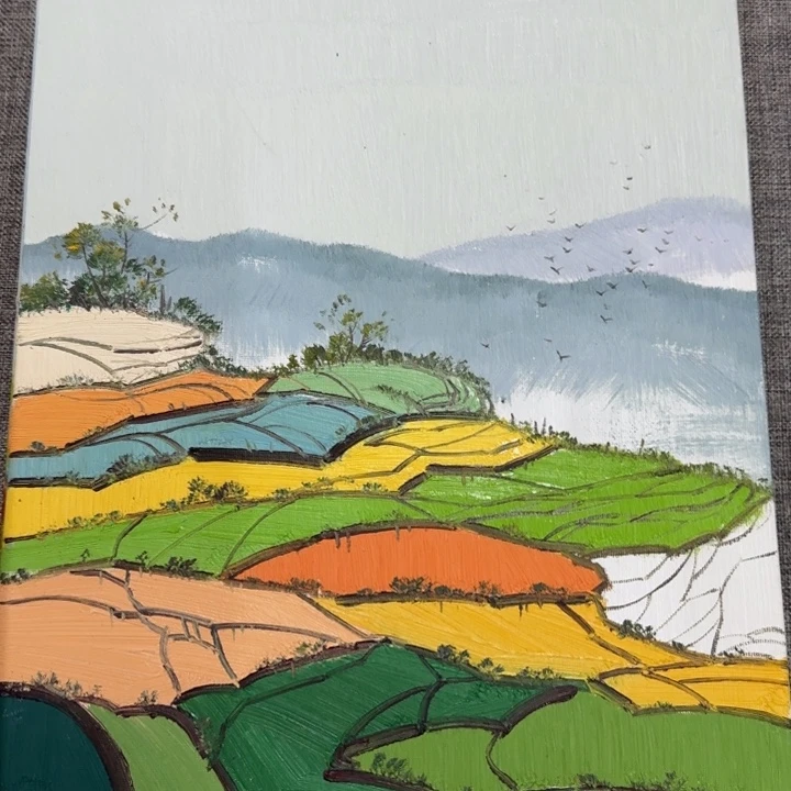 油画你在我心中是个