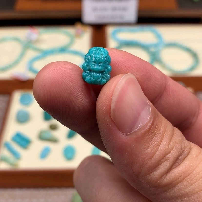 【闪购商品】绿松石未镶嵌颈饰13