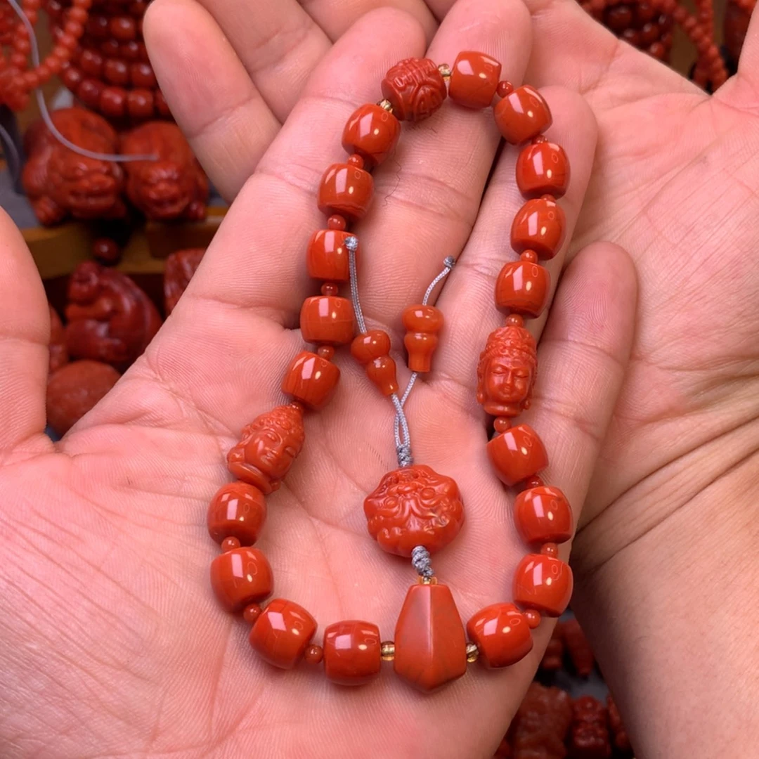 【闪购商品】南红玛瑙天然南红配饰手持卡9➕未镶嵌