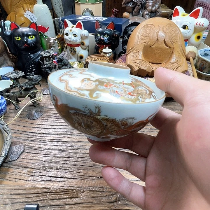 琉璃手工艺品法国红酒可