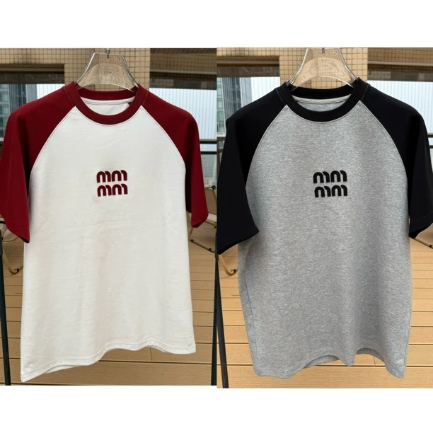 【国际装】早春男士拼色设计新款T恤