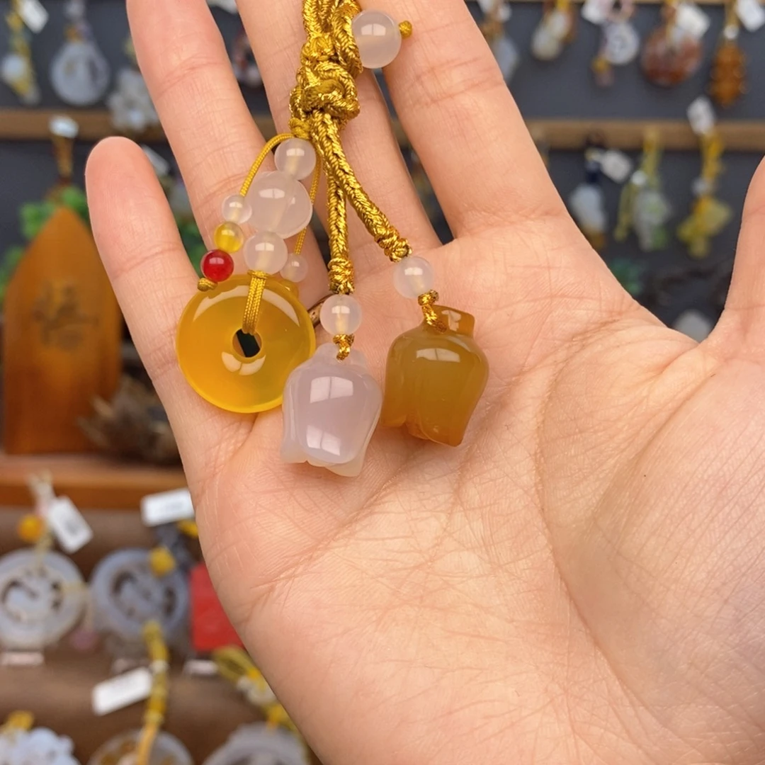 玛瑙/玉髓车挂未镶嵌6666666