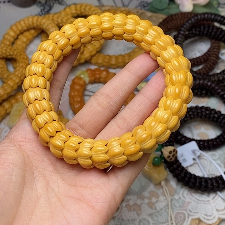 猴头核桃吊坠莲花15加