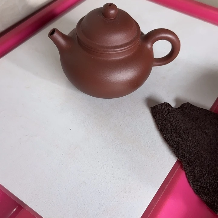 N***生紫砂茶壶底槽青容天180cc半手微瑕