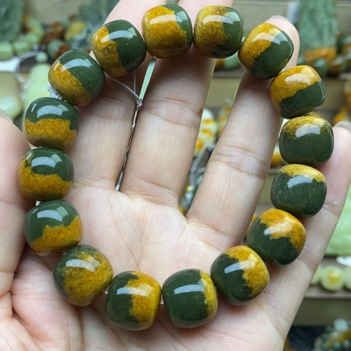 手串未镶嵌透闪石质玉
