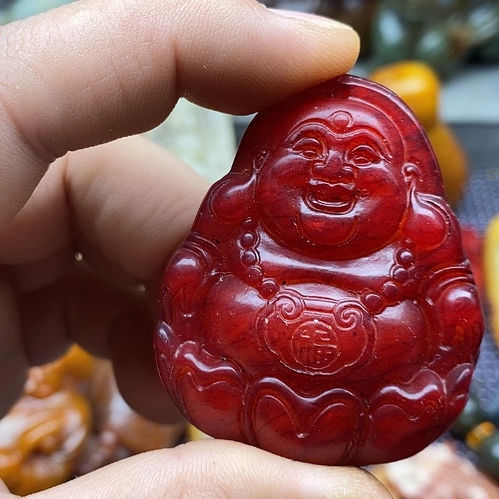 未镶嵌蛇纹石玉颈饰