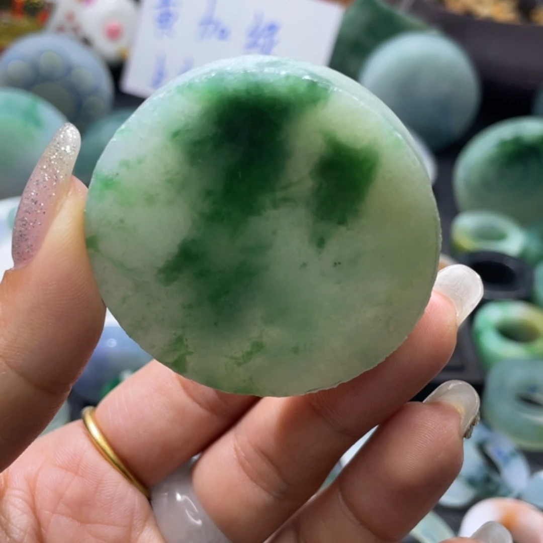 T***制定制翡翠未镶嵌天然翡翠