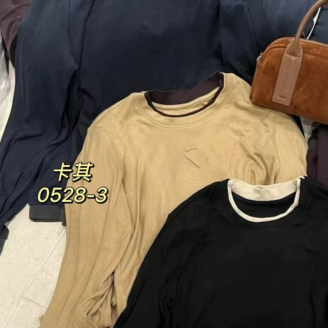 0528-3（部分无水洗唛，介意慎拍）SANFAN新款打底衫