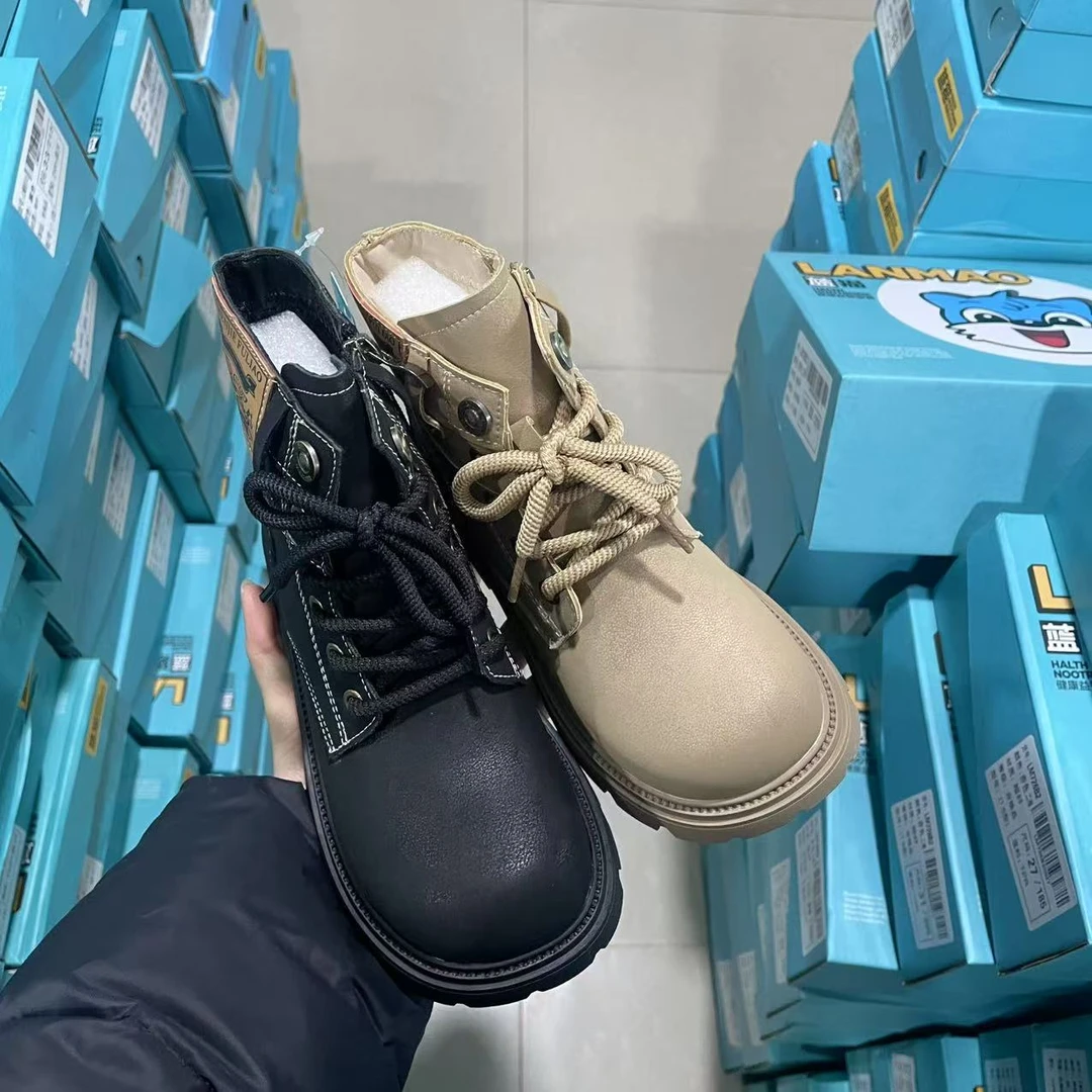 0207-17 英伦风百搭时装靴女童靴 XX  LM  726