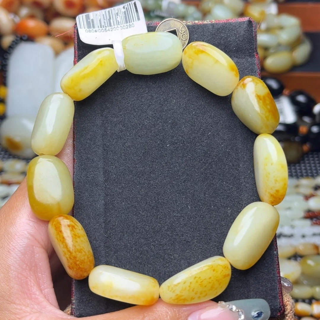 未镶嵌手串和田玉