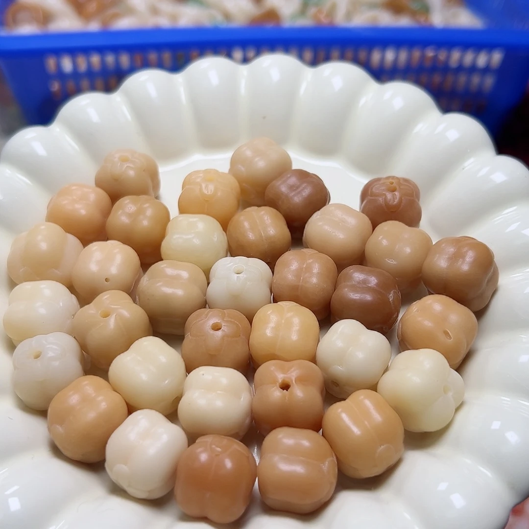 菩提根/象牙果吊坠17尺寸8颗柿子有牙眼有内裂