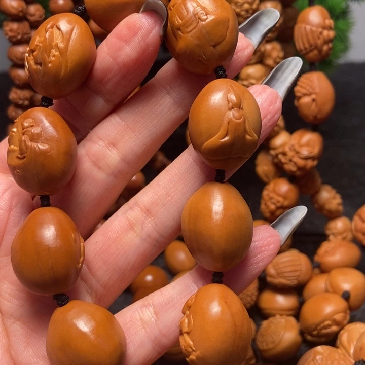 橄榄核吊坠无相佛