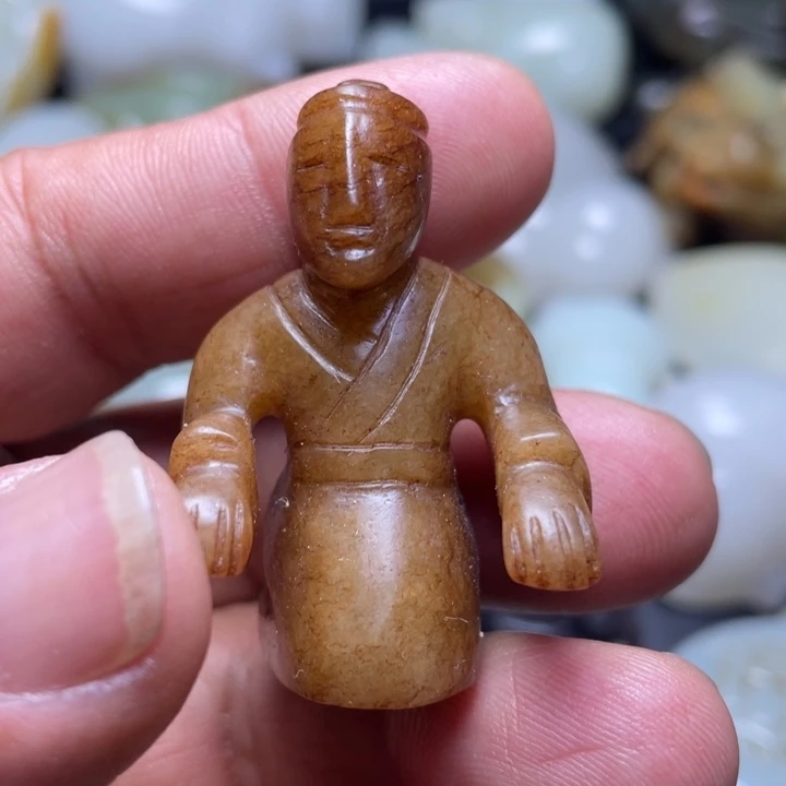 和田玉吊坠(不含链)未镶嵌