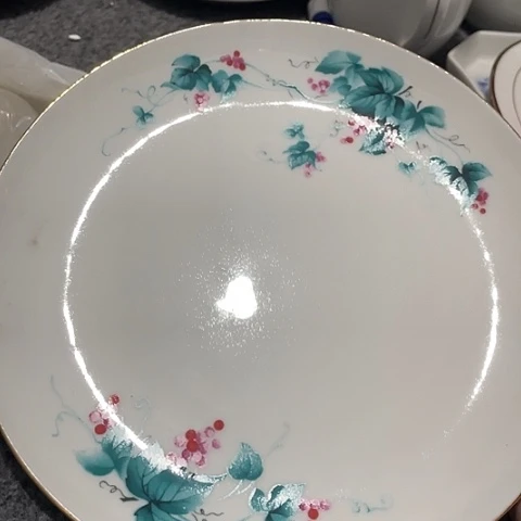 摆件景德镇陶瓷8英寸浅窝