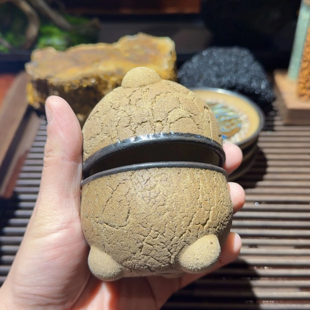 七彩岩矿主人杯三足裸胎春节福利