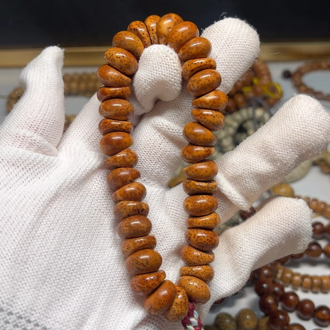 星月菩提吊坠13大肠陈籽手持