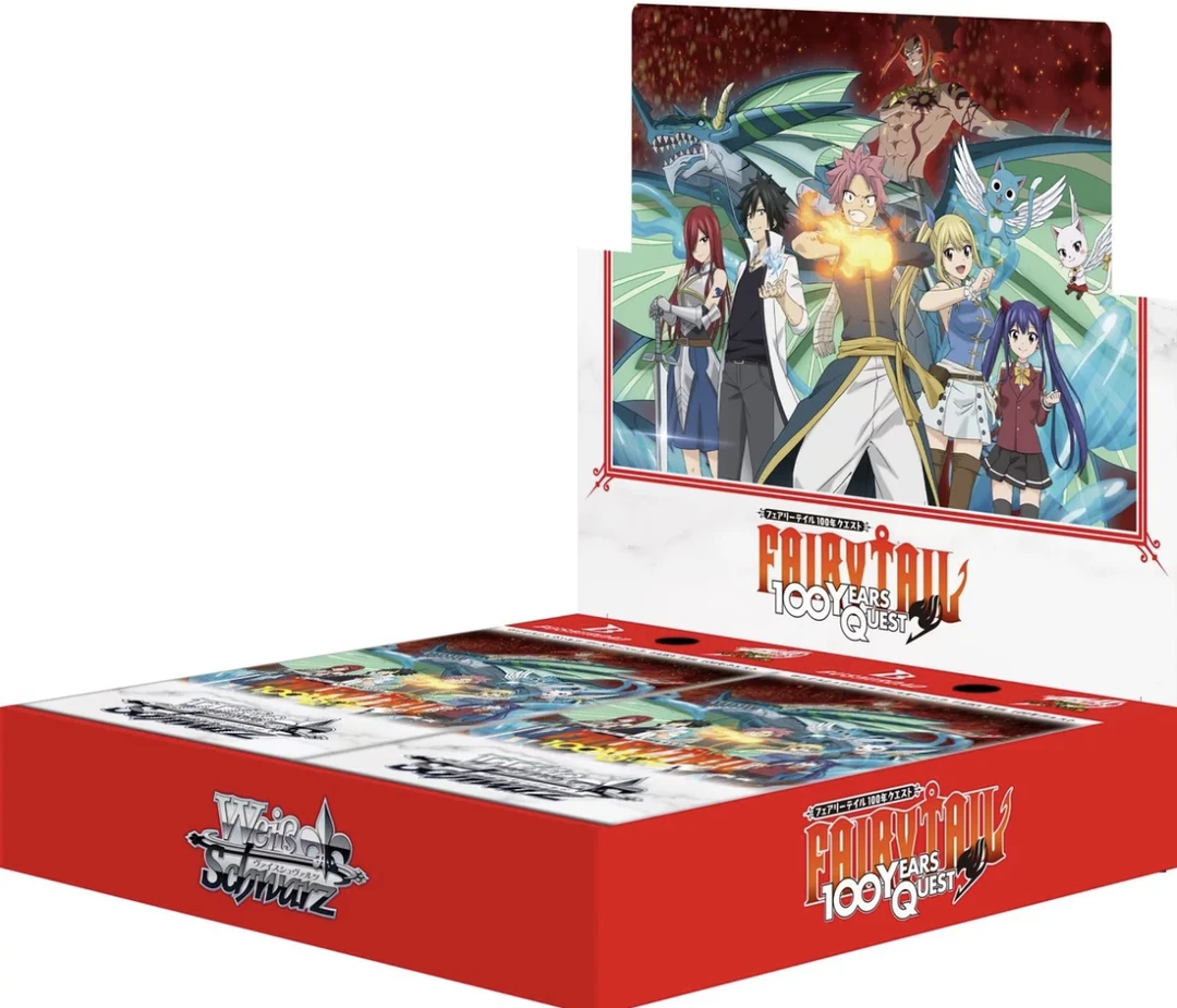 Ws 妖精的尾巴 黑白双翼卡牌原箱原盒盲盒