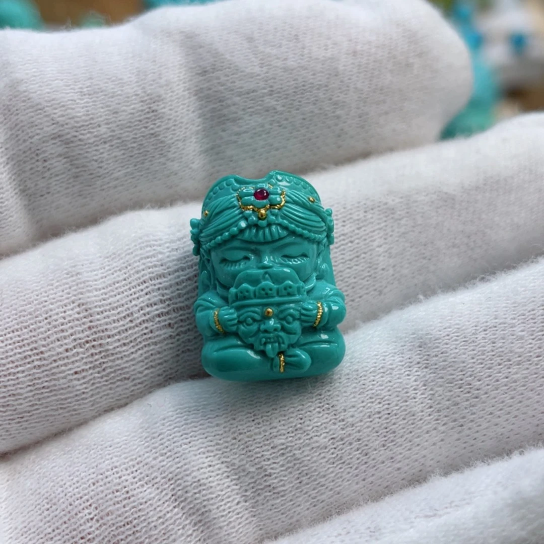 绿松石珠宝奇石未镶嵌