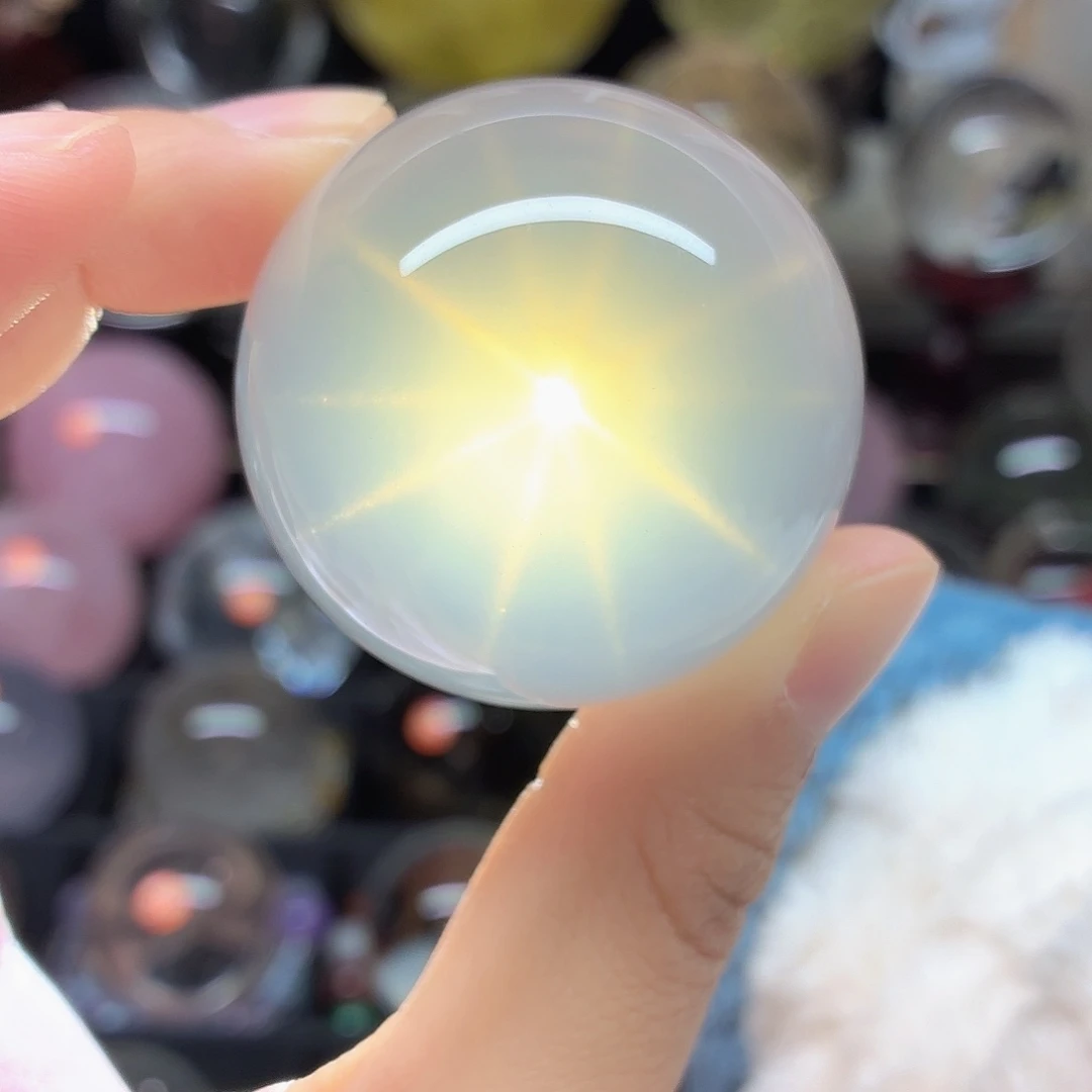 珠宝半成品水晶未镶嵌净体白草莓44