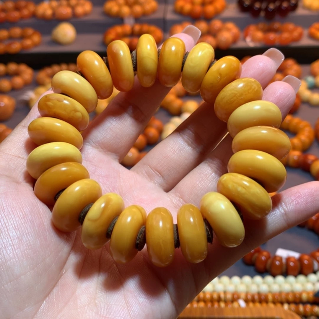【闪购商品】手串蜜蜡未镶嵌蜜蜡手串