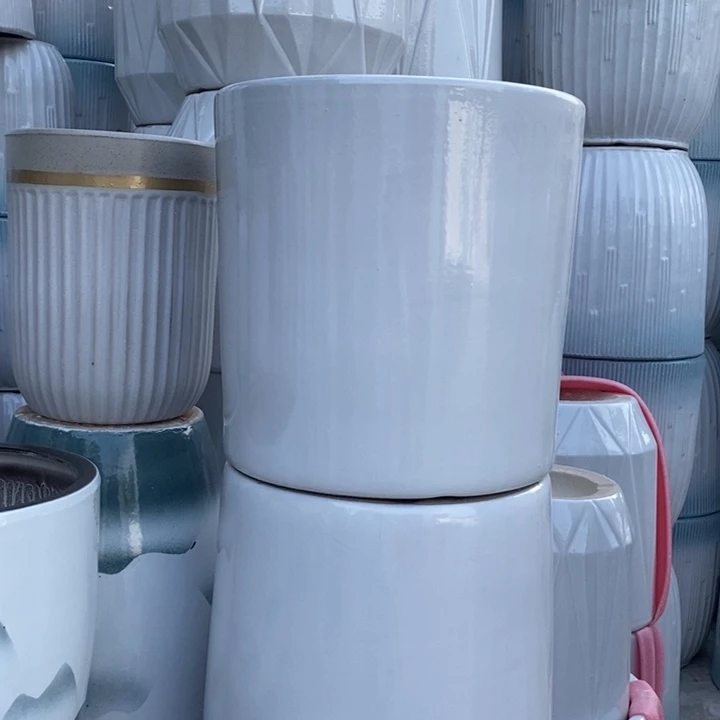 低腰特大纯白圆柱38*38