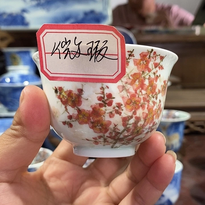 杯景德镇手工手绘陶瓷，高亮兴老师作品