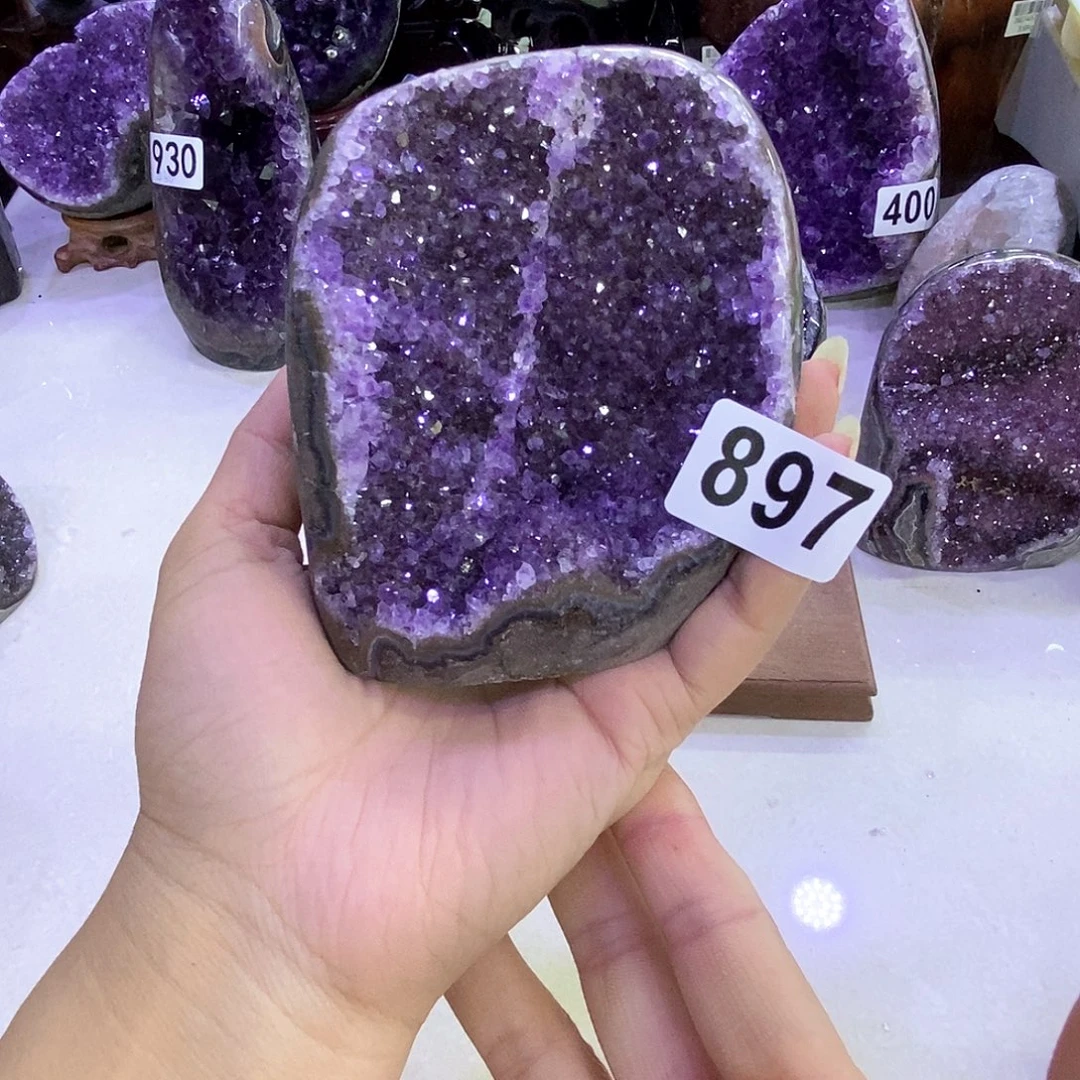 未镶嵌大型摆件（非配饰）紫晶