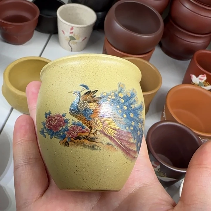 茶杯紫砂全手工紫砂