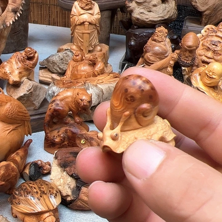 皓***垢柏木手把件的设计和制作