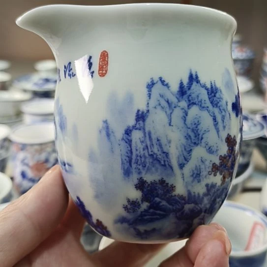 景德镇陶瓷公道杯