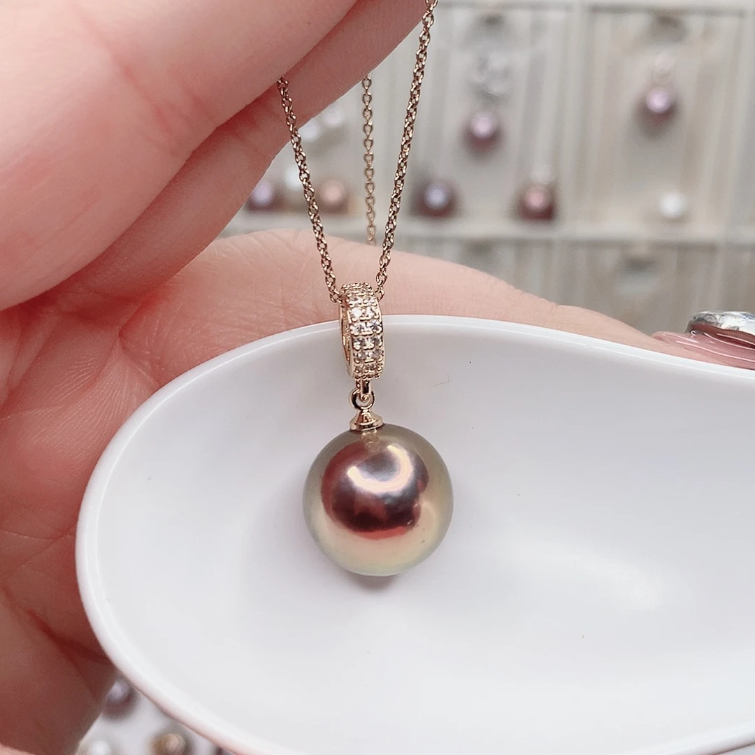 淡水珍珠合金吊坠(赠链)