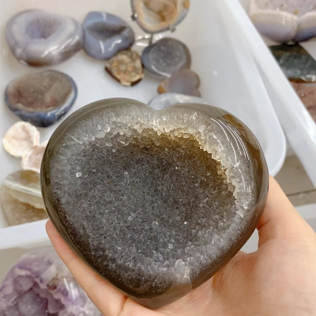 紫晶珠宝半成品未镶嵌裂13