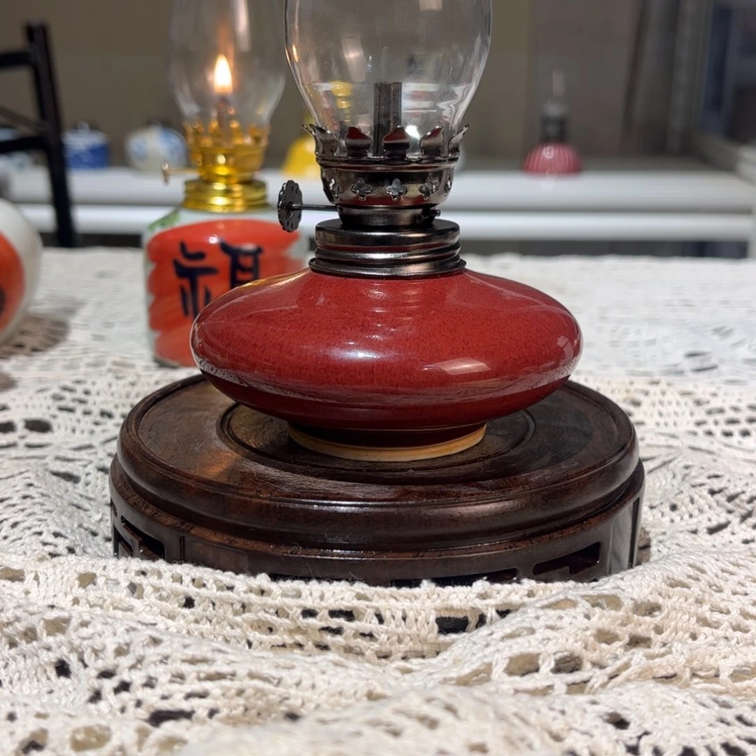 摆件景德镇陶瓷香薰灯