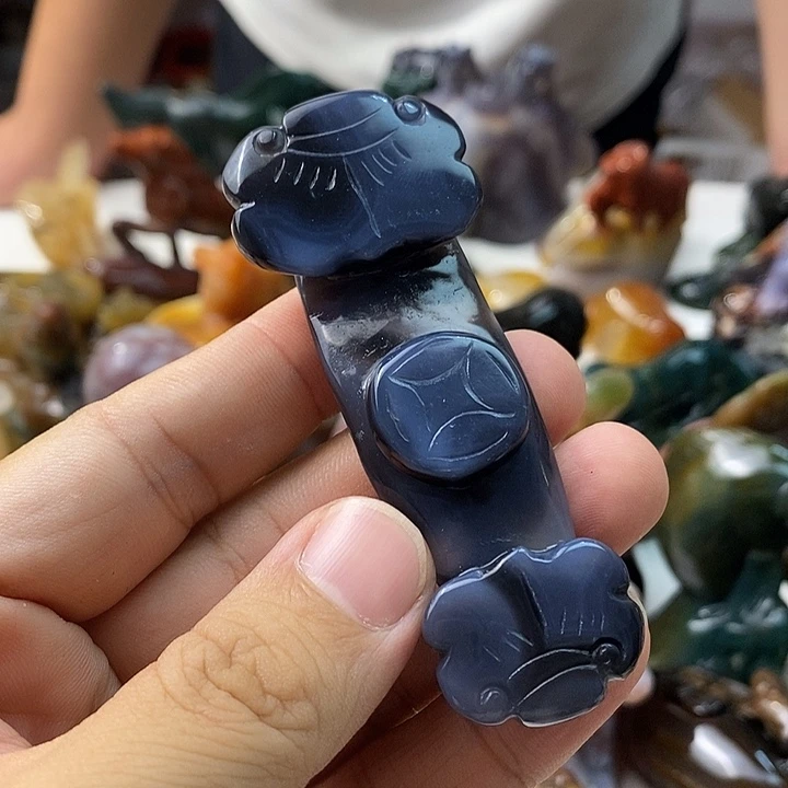 合金颈饰玛瑙/玉髓