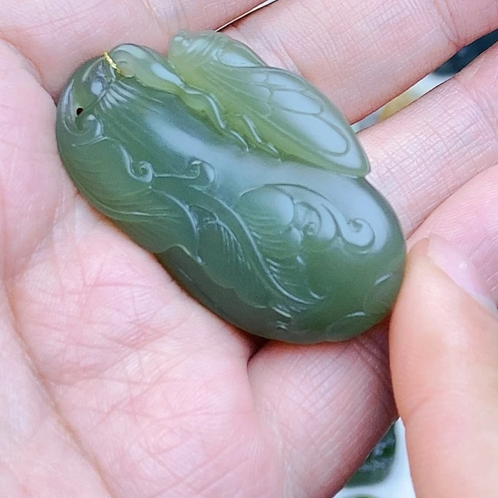 和田玉把件未镶嵌