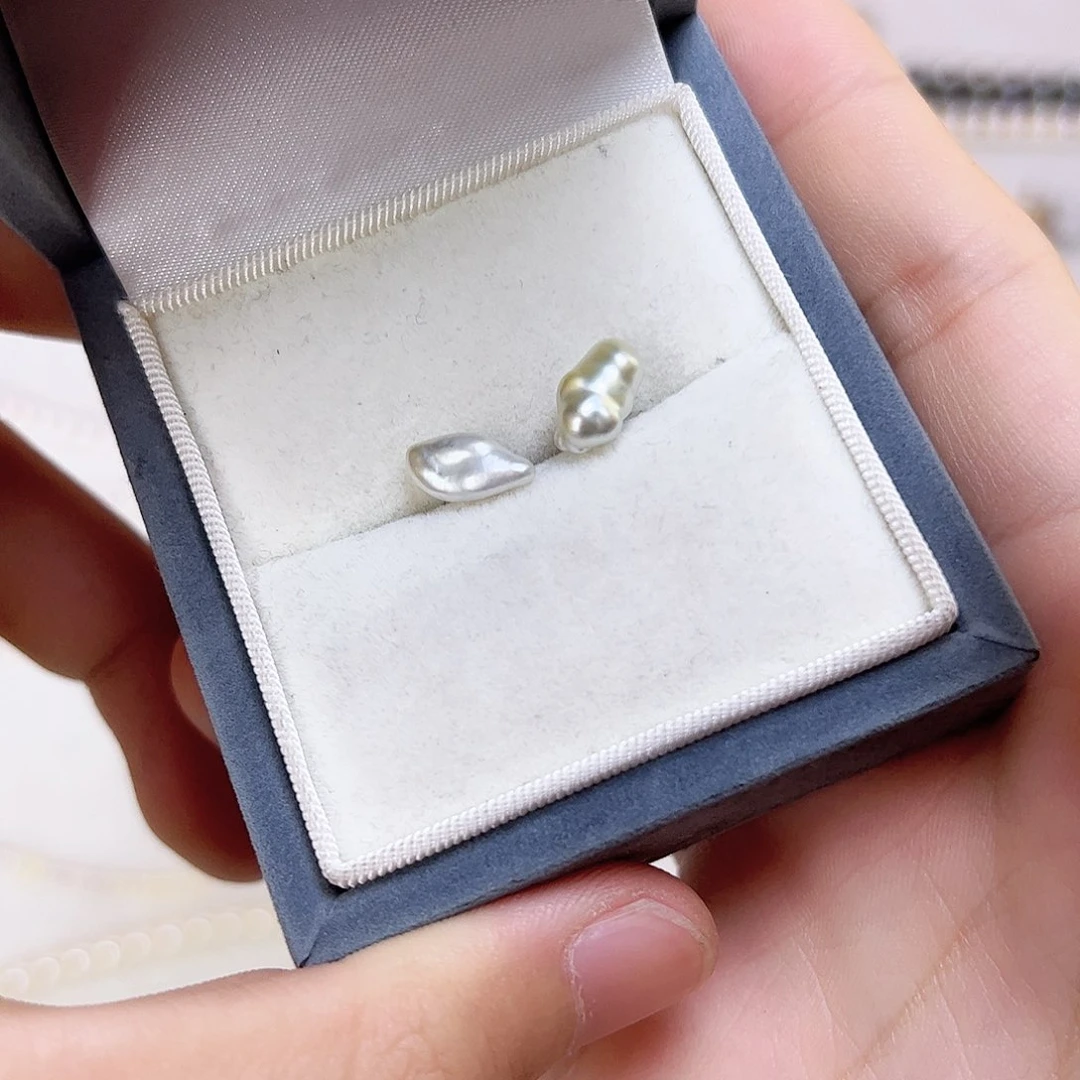 海水珍珠耳饰未镶嵌