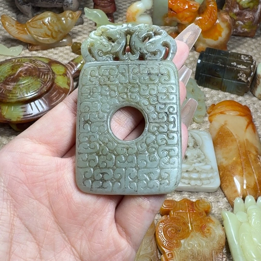 吊坠白玉菩提挂件