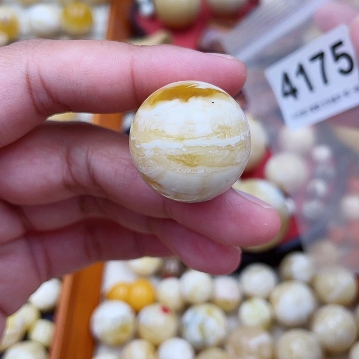 蜜蜡未镶嵌珠宝奇石粉26.2虎皮 沁色