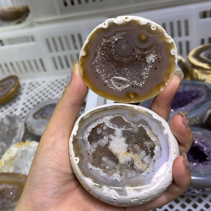水晶发饰未镶嵌白晶盆