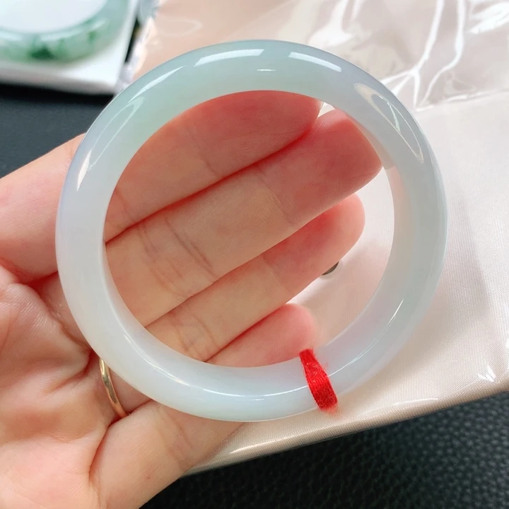 翡翠手镯未镶嵌53.5正