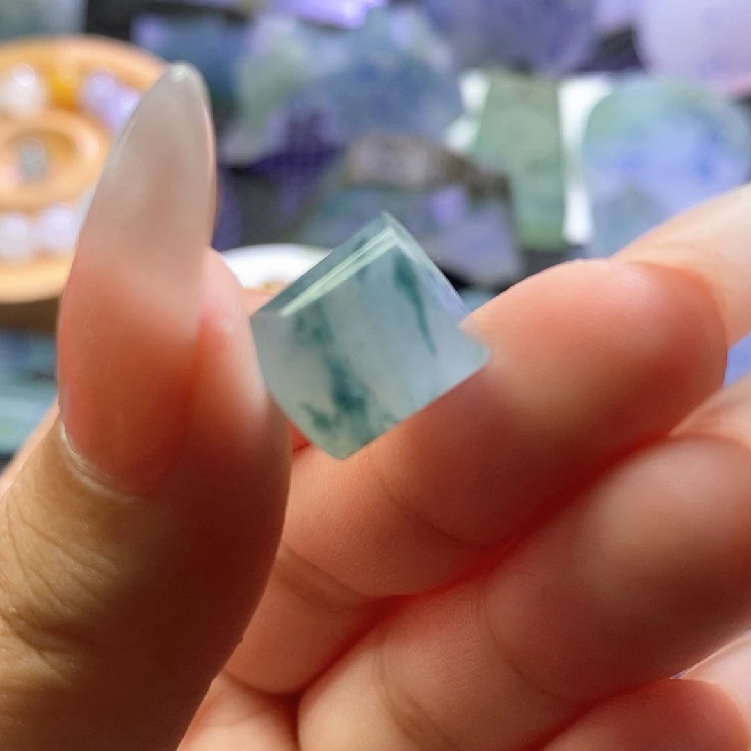 定制翡翠未镶嵌卡11珠子