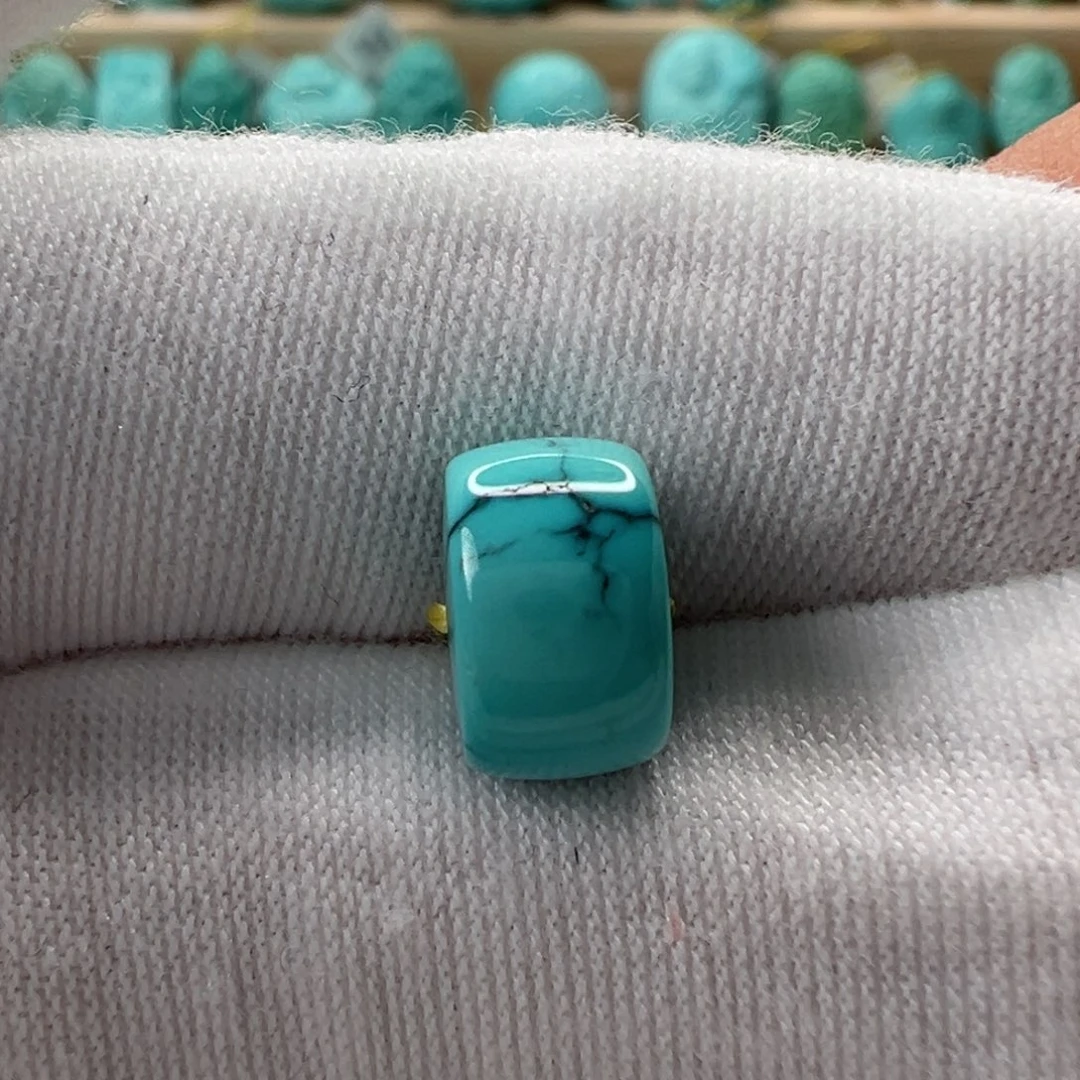 未镶嵌绿松石直切珠9.5mm