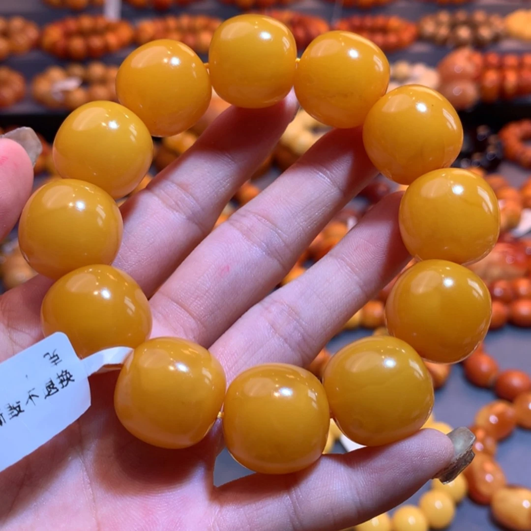 【闪购商品】未镶嵌琥珀手链蜜蜡