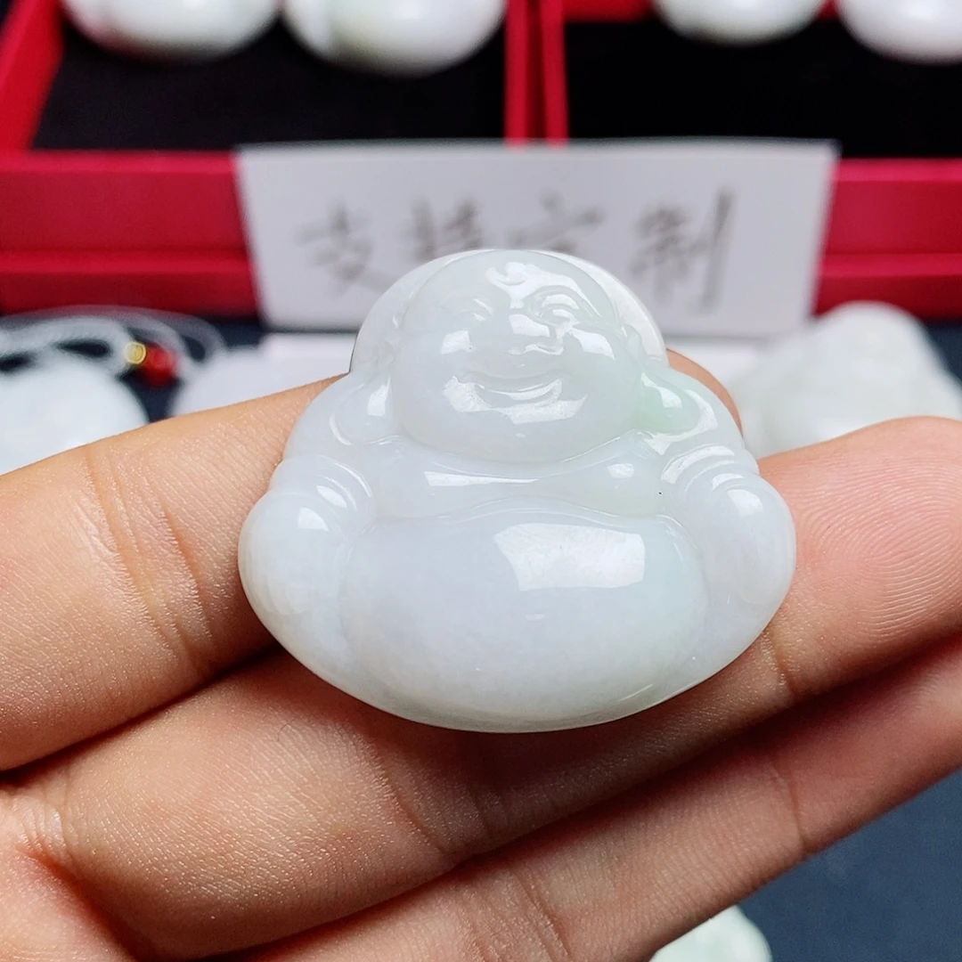 翡翠未镶嵌颈饰/1016