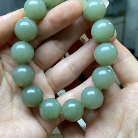 和田玉未镶嵌手链116