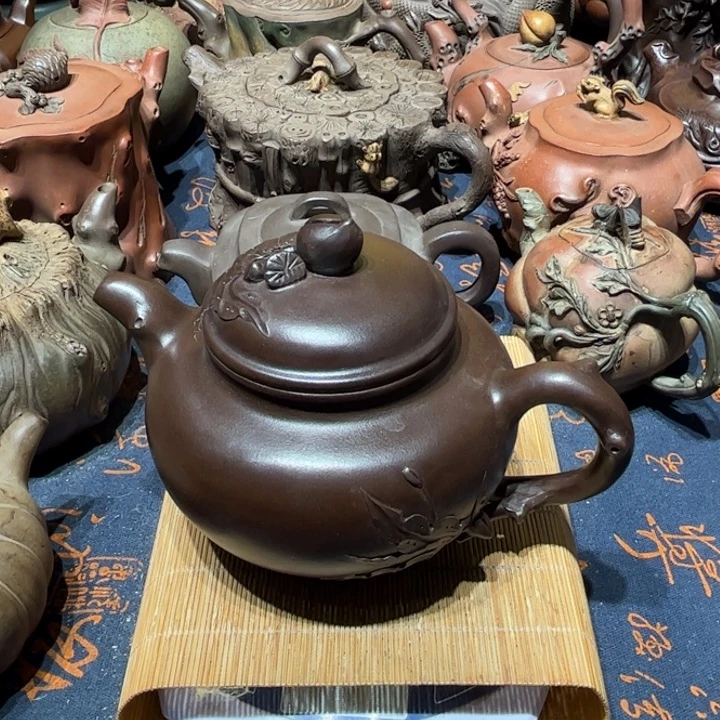 平***安紫砂茶壶紫砂。