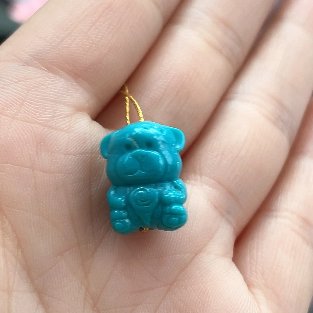 绿松石未镶嵌颈饰