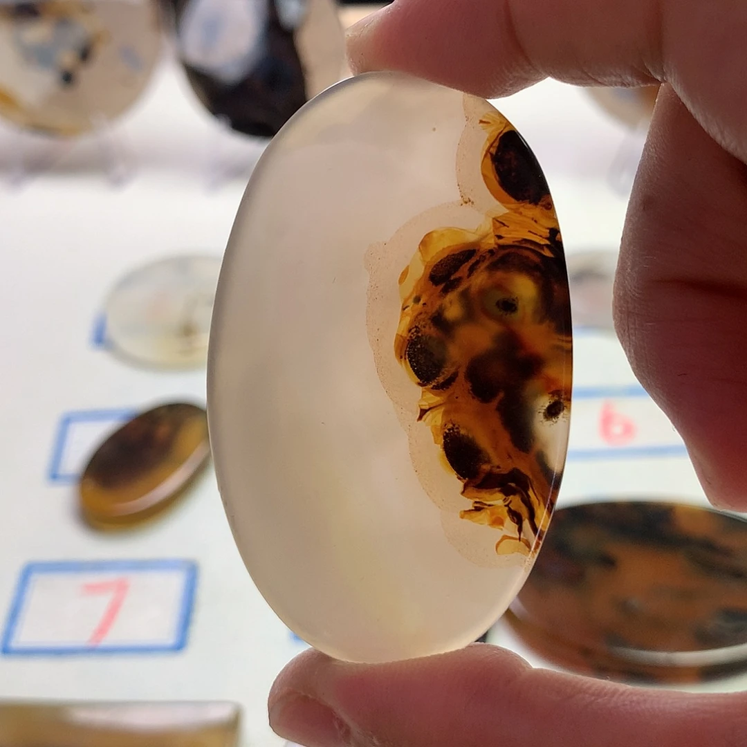 玛瑙/玉髓未镶嵌珠宝半成品