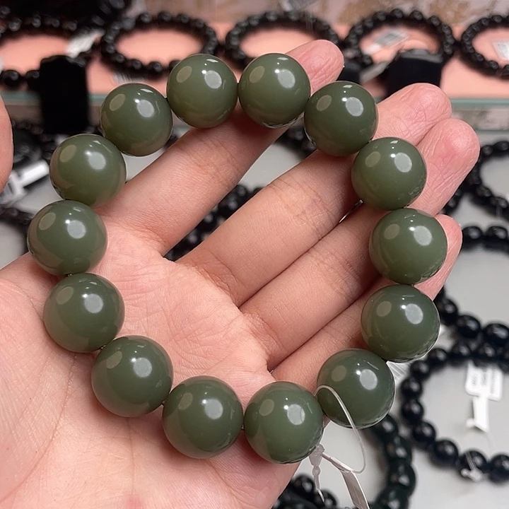 和田玉未镶嵌颈饰陈***na 223