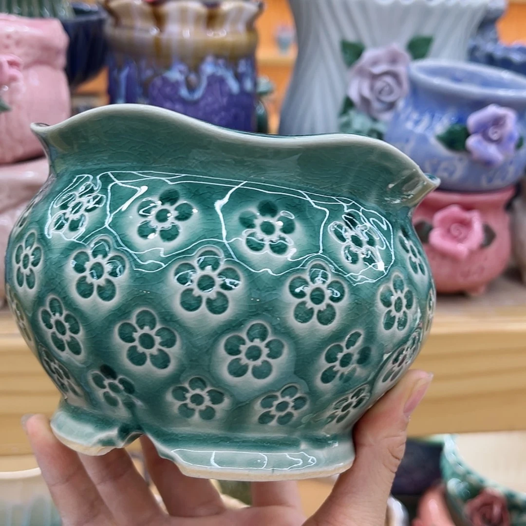 【闪购商品】陶瓷花盆